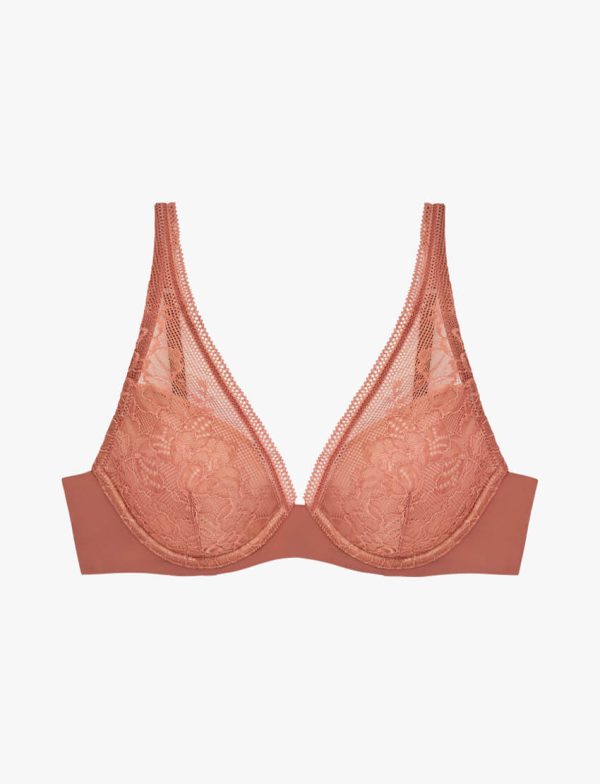 The Lace Plunge Bra